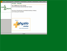 Tablet Screenshot of physio-thalwil.ch